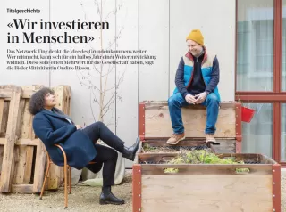 Ondine und Mathias im Interview (Bieler tagblatt)